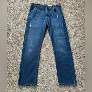 Wrangler Slim Straight 32X30 Size Mens Denim Jeans